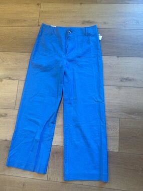 NWT Maeve Colette Linen Blend Wide Leg Pants